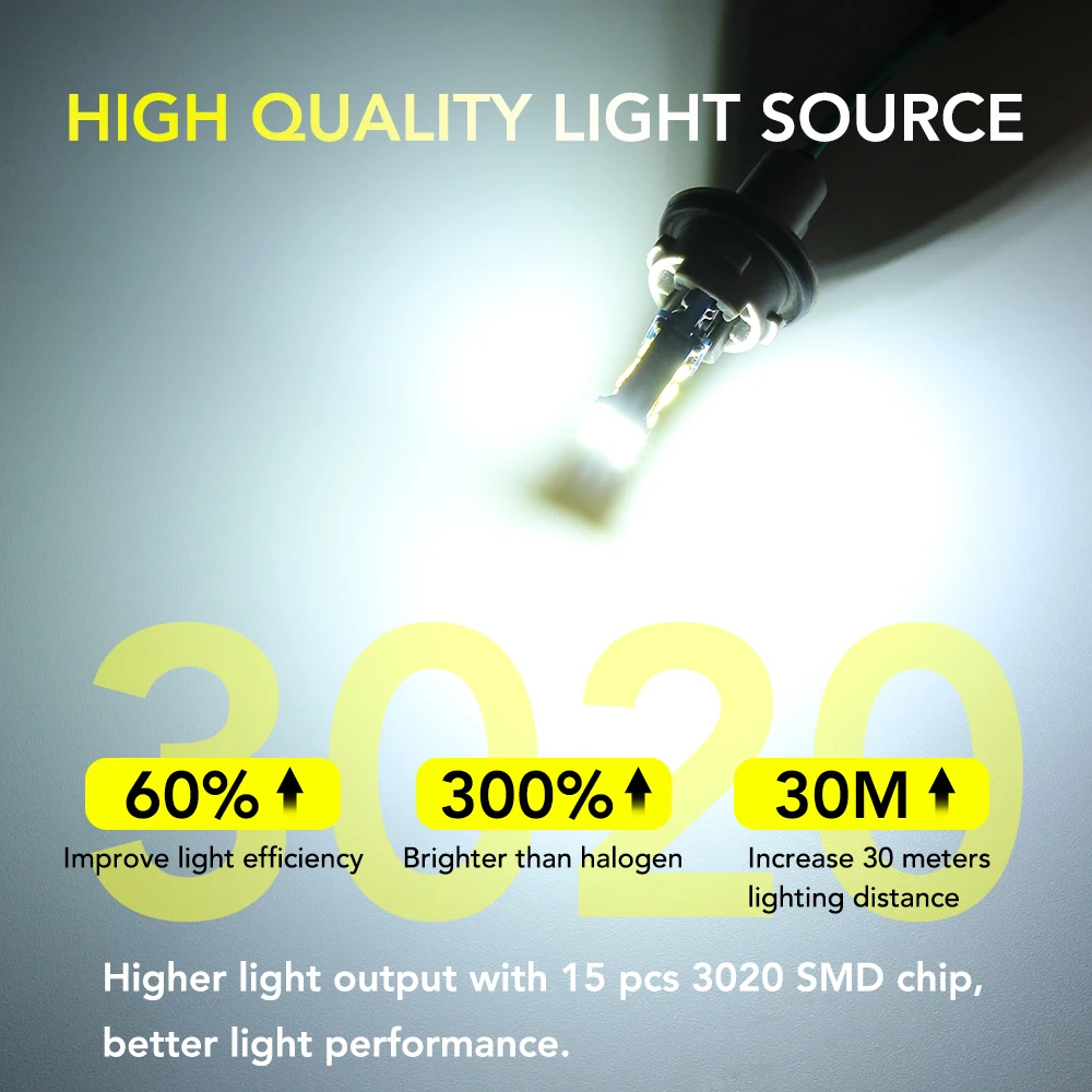 Car Accessories 2PCS LED Car Parking Lights For Opel Astra H G J Etc
