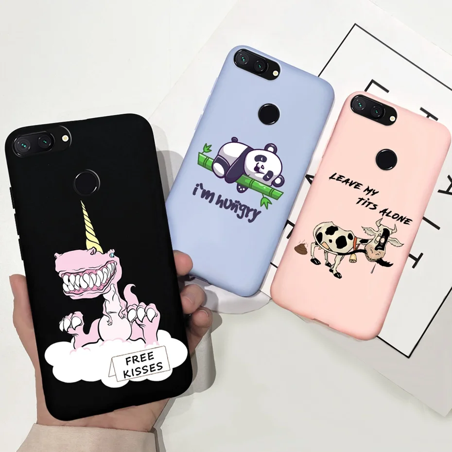 Lovely Print Soft Silicone Phone Case - Stylish Protective Back Cover with Bumper