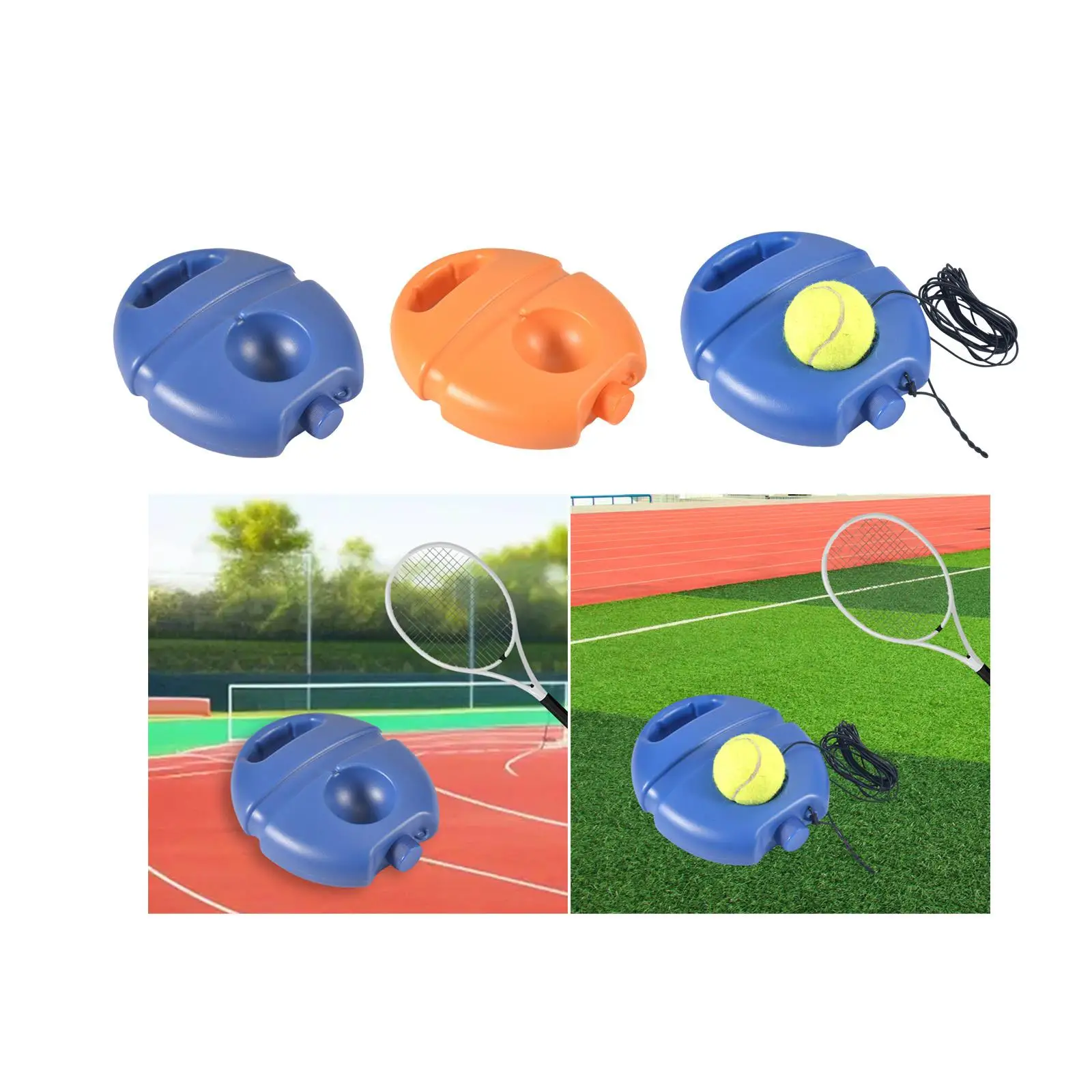 Tennis Trainer Base, Tennis Practice Device, Tennis Training Aid, Solo Tennis