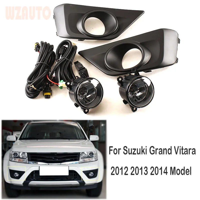 Front Bumper Lamp Daytime Running Light Fog Light Assembly With Wiring