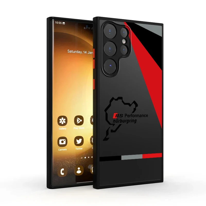 Sports Au-RS Power DI Soft Matte Phone Case - Enhanced Grip & Durability