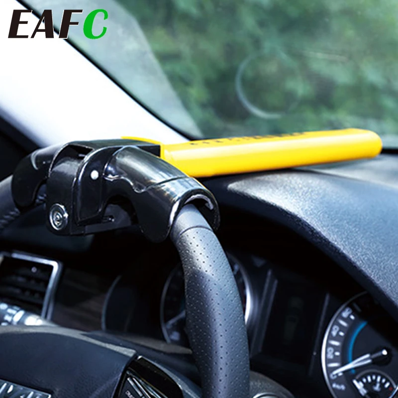 LPY-Steering Wheel LockUniversal Heavy Duty Safe Secure Car Van Anti Theft Device