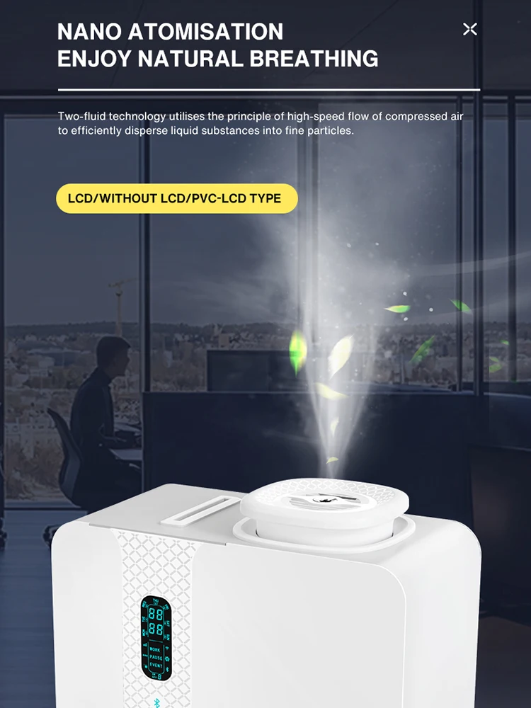 جهاز عطر منزلي ذكي من Namste 500m3 ناشر رائحة كهرب...