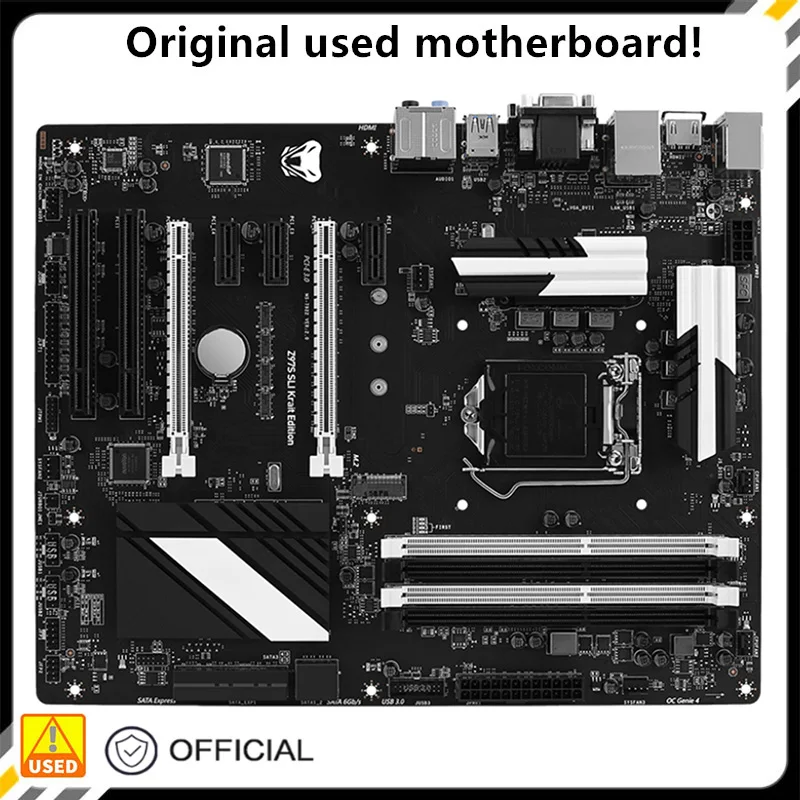 Per Z97S Sli Krait Edition Scheda Madre Desktop Z97 Lga 1150 Per Core I7 I5 I3 Ddr3 Sata3 Usb3.0 Scheda Madre Usata Originale