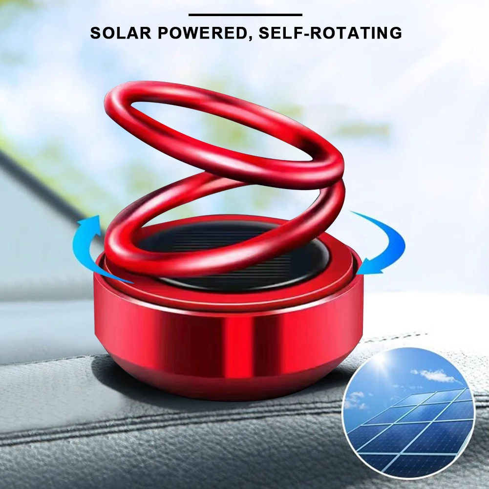 Portable Kinetic Molecular Heater Mini Portable Car Aromatherapy, Auto  Rotating Solar Double Ring Heater, Car Aromatherapy Decoration (1pcs)