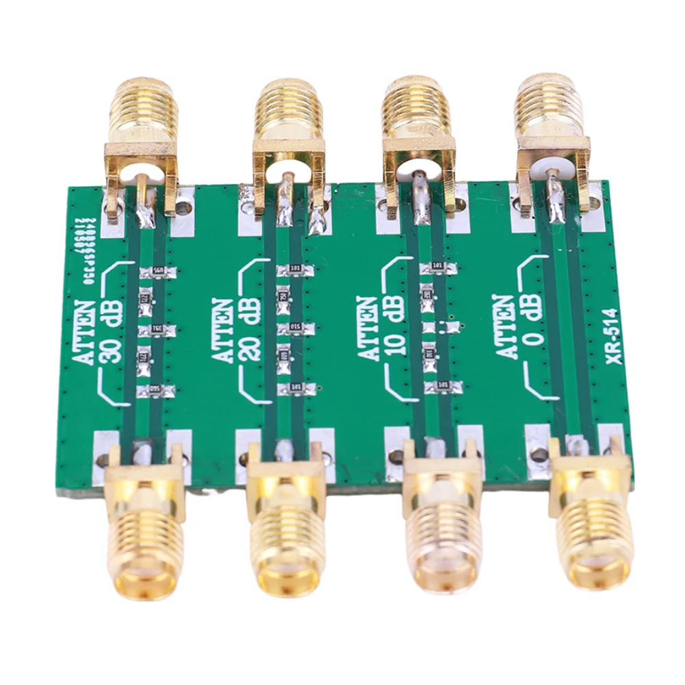 SMA 더블 여성 헤드 RF 고정 감쇠기 DC-4.0GHz 무선 주파수 고정 감쇠기 모듈 보드 200mW 0dB 10dB 20dB 30dB