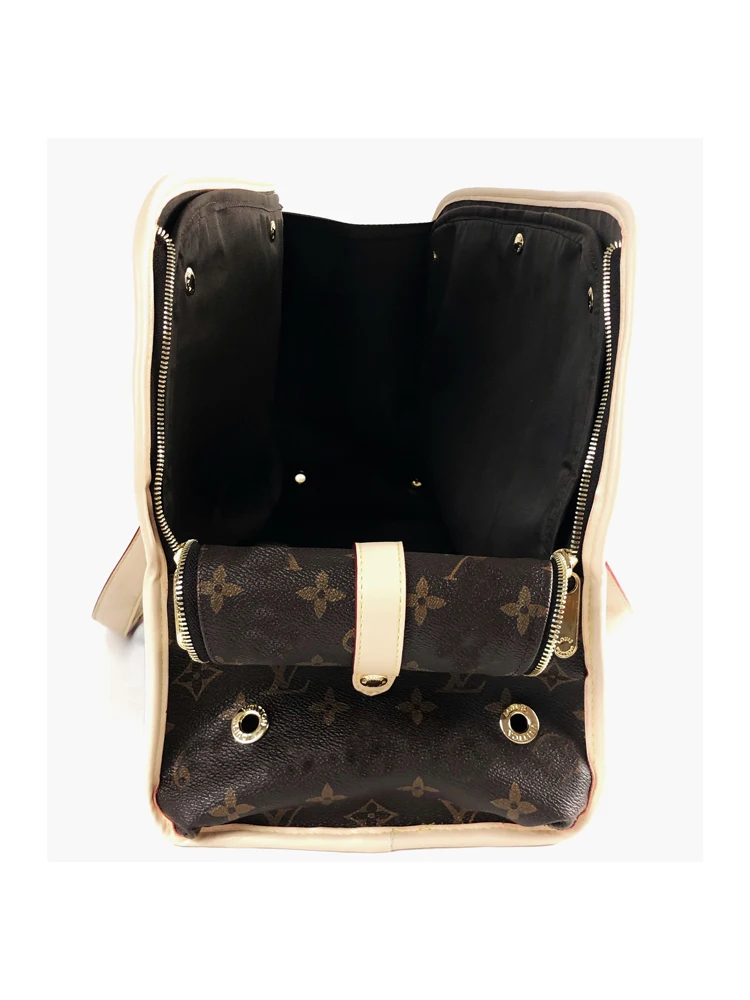 

Designer Luxury Dog Carrier Cat Pet Carriers Dog Travel Bags Airline Approved Transport For Small Dogs Cats BB0006