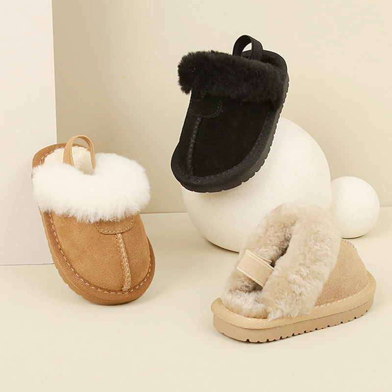 little-kids-snow-boots-solid-warm-shallow-boys-girls-genuine-leather-floors-winter-shoes-with-thick-plush-toddler-casual-shoes