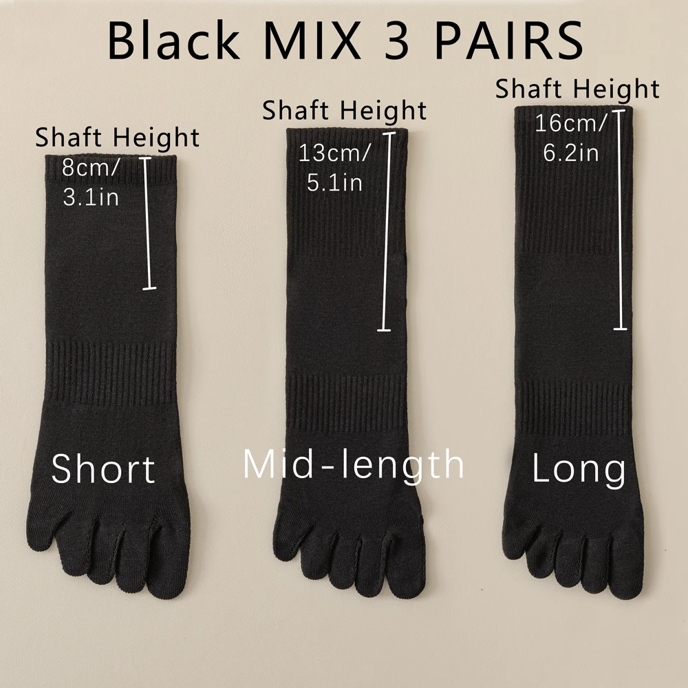 black mix 3pair