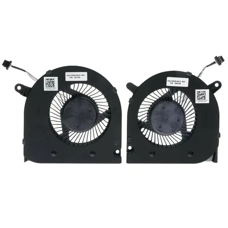 CPU GPU Cooling Fan for Dell G3-3590 G3 3590 G5 SE 15 5500 5505 G3-3500(i7 9th Gen) P89F Series CN-04NYWG CN-0160GM