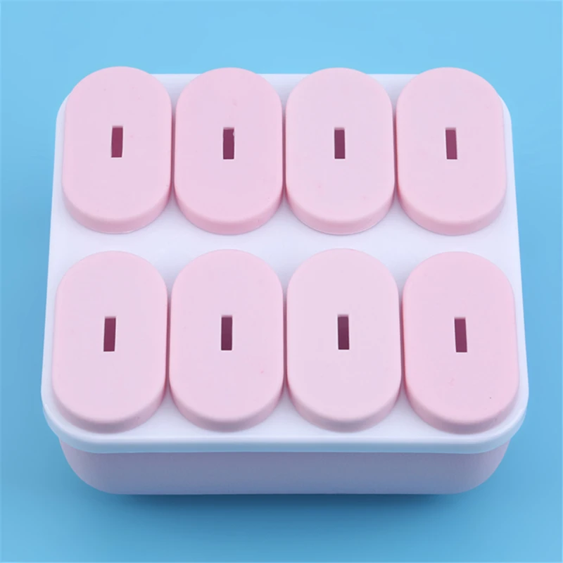 Ice Mold Creative ICE Cream Mold No-toxic Plastic DIY Frozen Popsicles Set Ice Cream Maker Cool Round Square Shape Ice Mould Tool