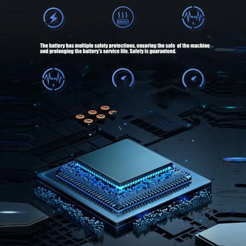 고용량 65W 모바일 전원 공급 장치 케이스에는 안전 보호 기능이 있는 8Pcs 18650 셀이 들어 있습니다. 보조베터리 케이스 쉘 H8WD