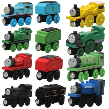 Thomas and Friends Train Wooden Pocket Toy James Gordon Henry Edward Douglas Oliver Educational Toys for Children Birthday Gifts