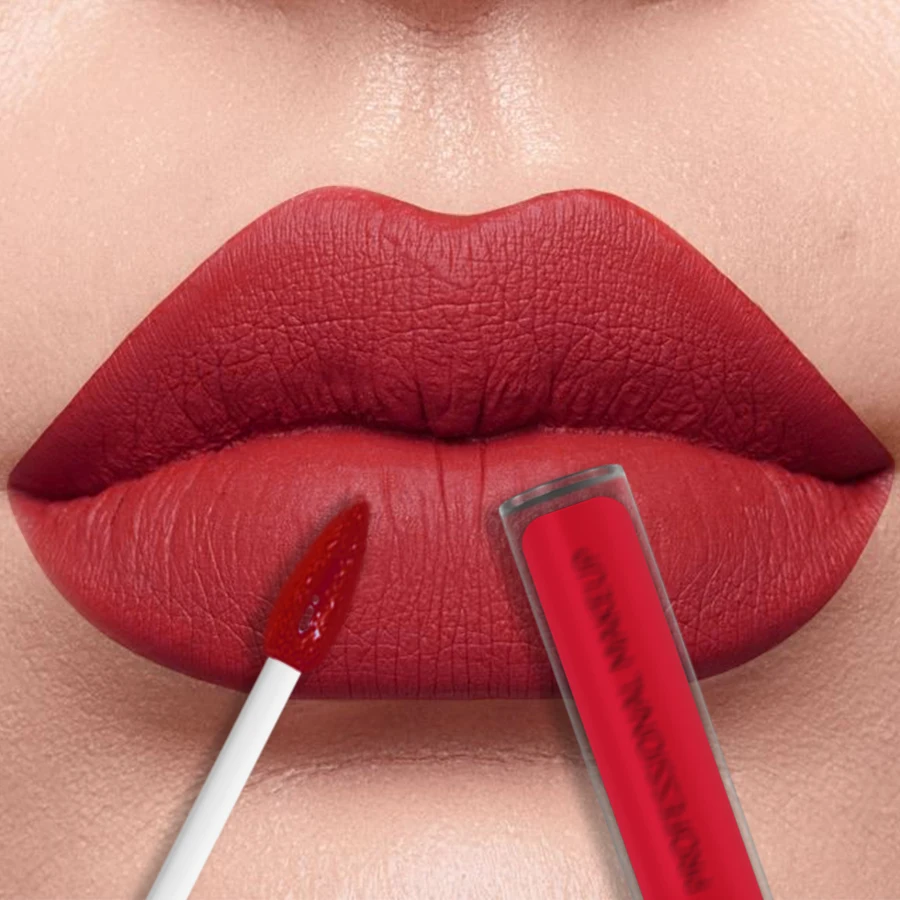 Matte Velvet Finish Liquid Lipstick Set - Waterproof, 12 Bold Shades