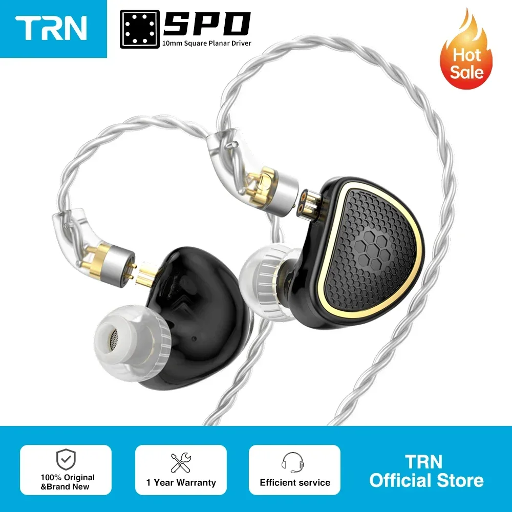 Trn Xuanwu Spd + Ba Best Ihifi Wired N Ear Iem Auricolare Hybrid Planar Driver Dj Running Sport Monitor Cuffie Auricolari