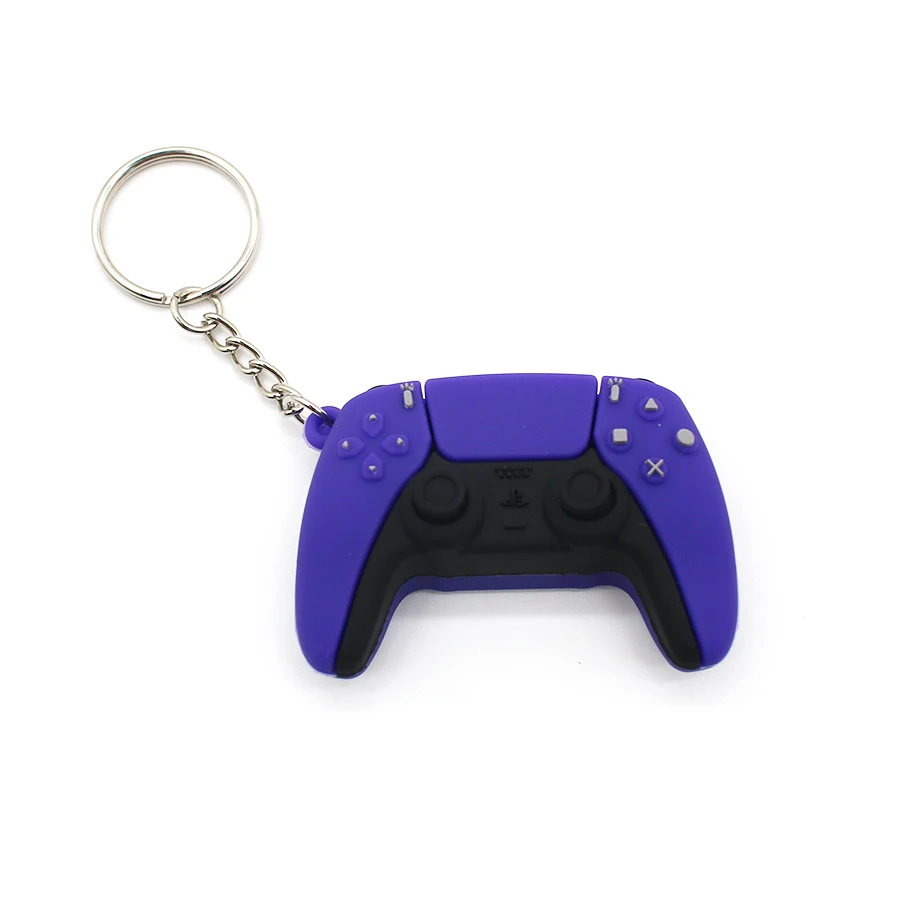 New PS5 color game controller key chain, Nintendo simulation game