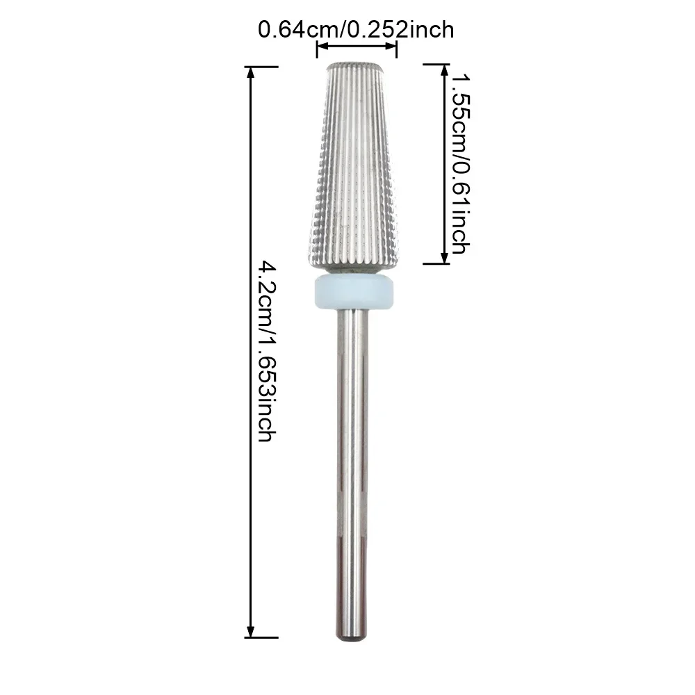 5in1 Nail drill bit Safety 2XF Universal Tungsten Steel Nail Art Drill Bits for Quick and Painless-Left and Right Hand nail art tools,nail drill bit,nail drill bits,nail drill,nail drill set,nail drill kit