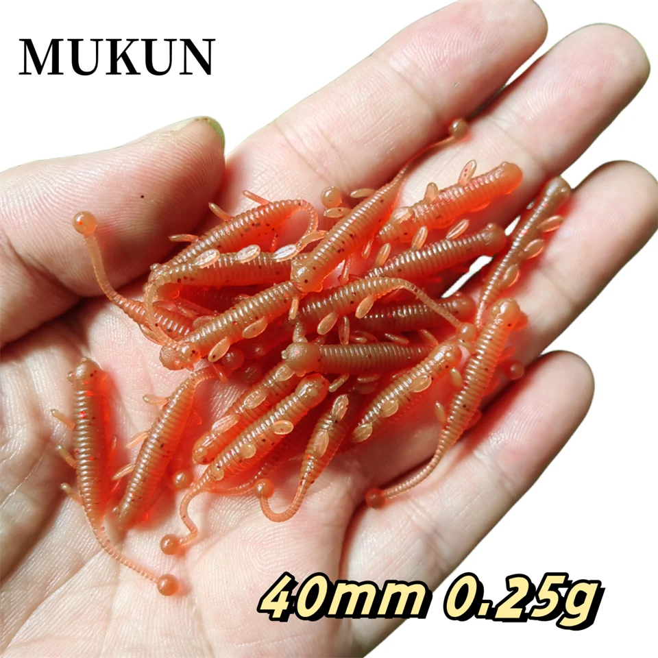 20 шт., Мягкая силиконовая рыболовная приманка, 0,25 г, 40 мм 20 шт., Мягкая силиконовая рыболовная приманка, 0,25 г, 40 мм