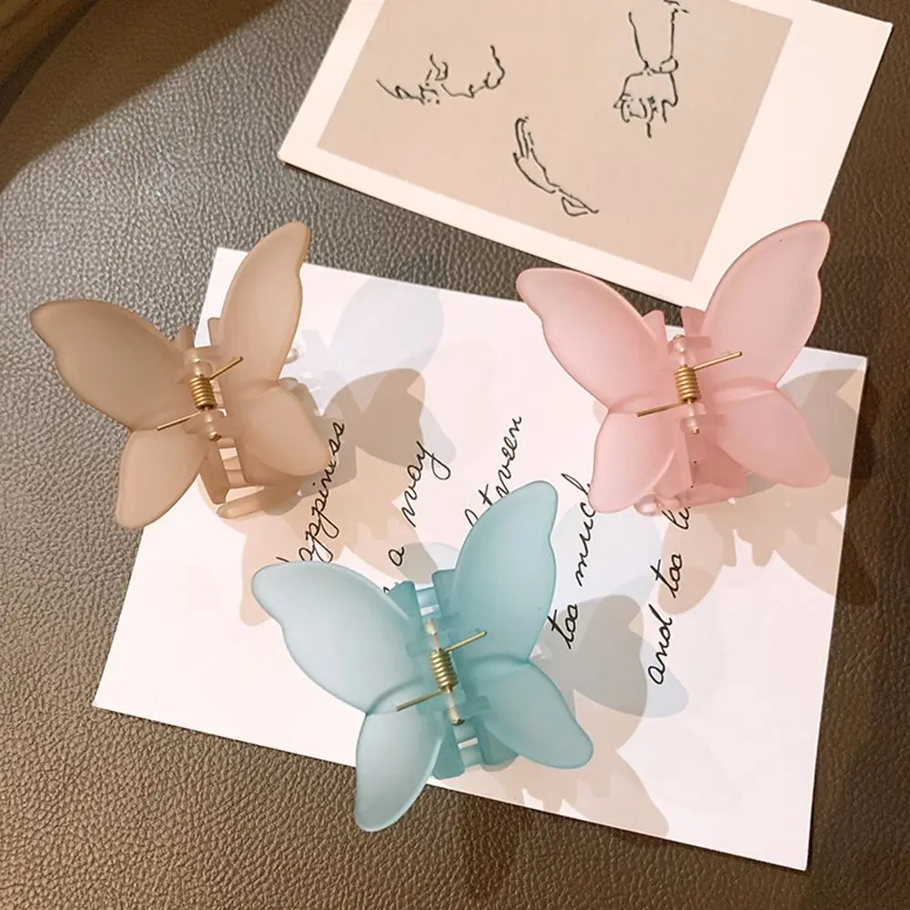 Hair Claw, Hair Clips, Hair Accessories Mini Butterfly Hairpin Barrettes Colorful Hair Claw Women Girls Crab Hairpins Headband Styling