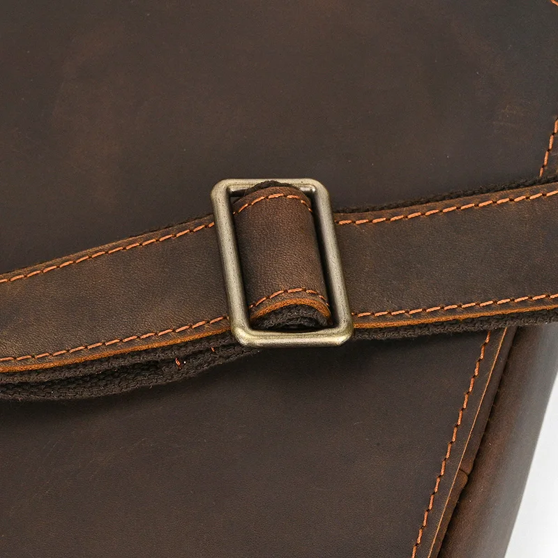 Leather Shoulder Bag Lorne Brown