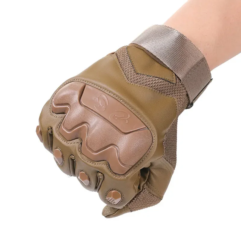 Tactical Gloves for Men's Outdoor Cycling Motorcycle Sports,anti Slip Windproof Wear-resistant Combat Protection Hunting Gloves