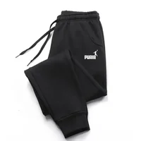 2025 Pantalons pour hommes pour l'automne et l'hiver, pantalons décontractés pour hommes, pantalons de sport doux à la mode, logo de sport de jogging imprimé 2