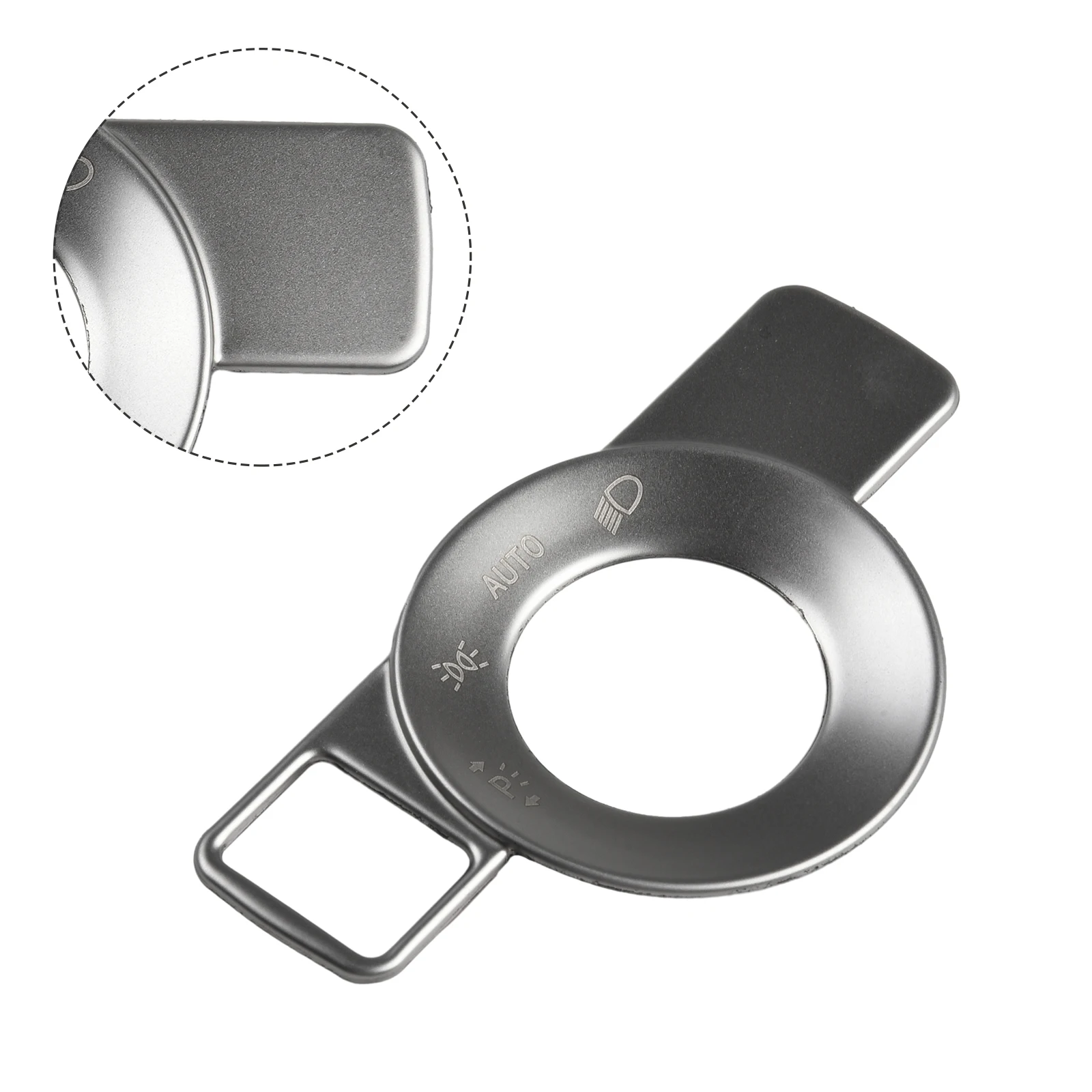 

Premium Car Headlight Switch Button Frame Trim Cover for Mercedes CLA C117 GLA X156 Rust Resistant Stainless Steel