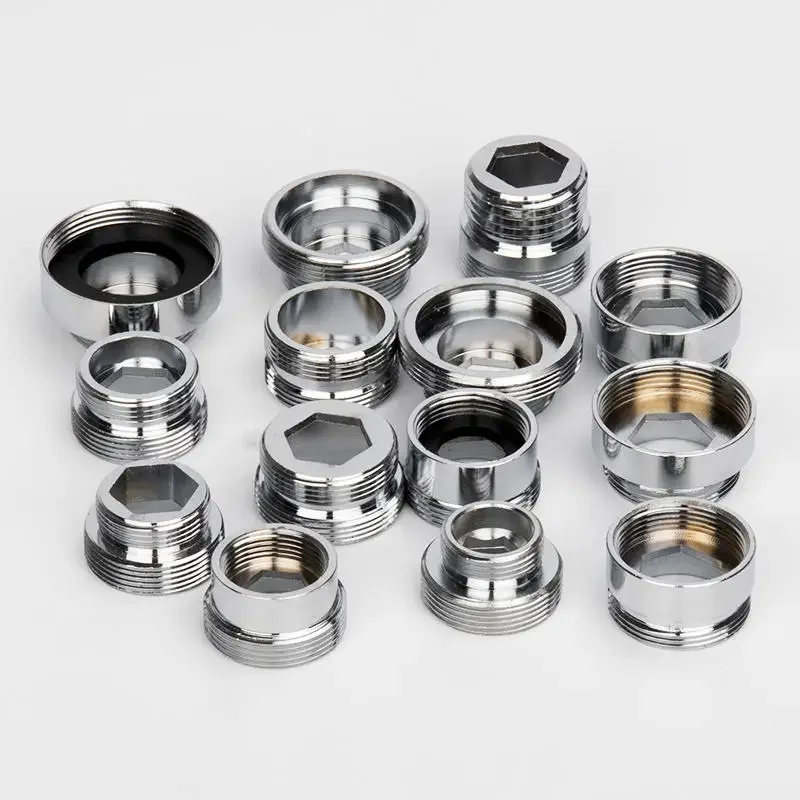 M22 to M20 M18 M28 Thread Stainless Steel Connectors 2Pcs/Lots Faucet Joints Water Purifier Accessory Kitchen Water Tap Adapter