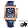 Blue Rosegold Box