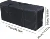 Horse Hay Bales Storage Bag Waterproof Collapsible Bag Hay Bale Tote Bag with Zipper for Horse Goats Hay Storage 3
