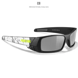 KDEAM Unisex Polarized Sunglasses - All - Black Durable Photochromic Anti - Glare Glasses (With Black Zipperbox)