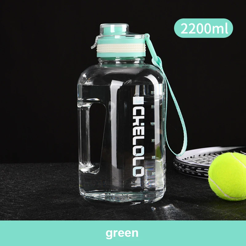 2000ml Tritan Sport Bottle Kettle Large GYM Bottle BPA FREE 1