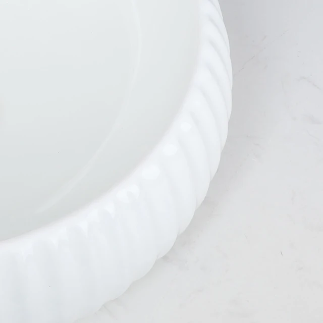 Torayvino เซรามิคสีขาวรอบห้องน้ําอ่างล้างจานทองเหลืองก๊อกน้ําอ่างล้างหน้า Bath รวมเรือ Vanity W/Pop-up Combo Kit 5