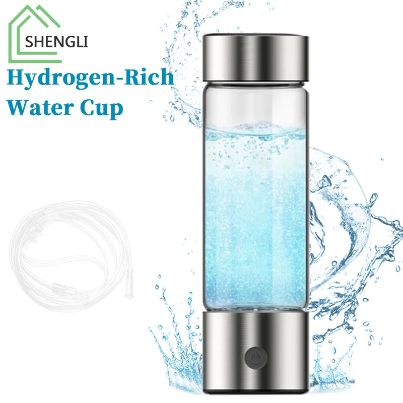 460ml Hydrogen-Rich Water Cup Portable Hydrogen Rich Water Generator Hydrogen Bottle