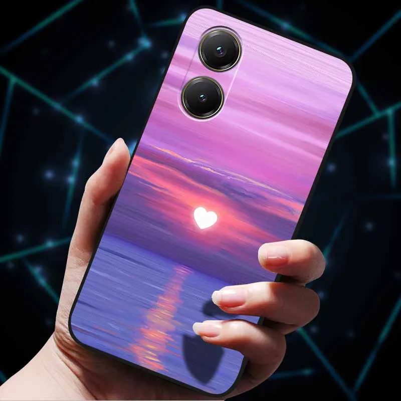 Painted Cats Soft TPU Silicone Protector Cover - Bumper Case with Artistic Design