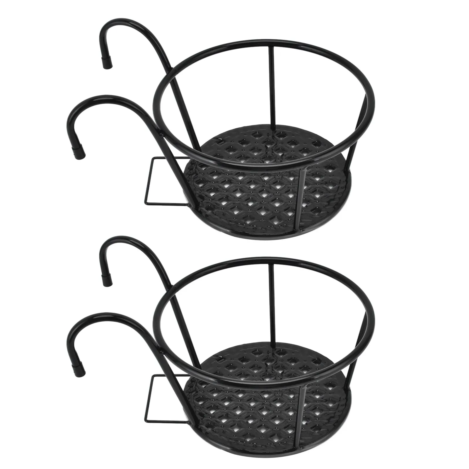 Flowerpot Holder 2pcs Hanging Planter Basket for Patio