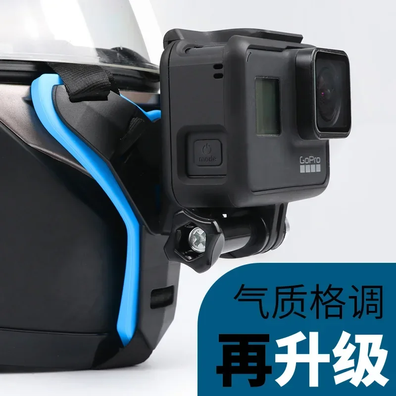 Motorcycle Helmet Chin Stand Mount Holder for GoPro Hero11 10 Black Full Face Holder for Yi DJI Go Pro Action Camera Accessories action camera accessory action camera holder action camera mount helmet holder