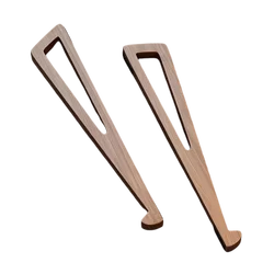 Ergonomic Wooden Laptop Stand with Adjustable 12° Angle and Cooling Ventilation (Brown)