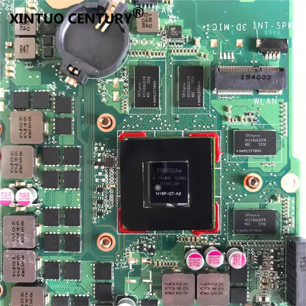Фото 832848-001 832848-601 для HP Pavilion 15-ak 15T-AK000 игровая материнская плата DAX1PDMB8E0 i7-6700H GTX 950M 4 ГБ DDR3 100% тест №4