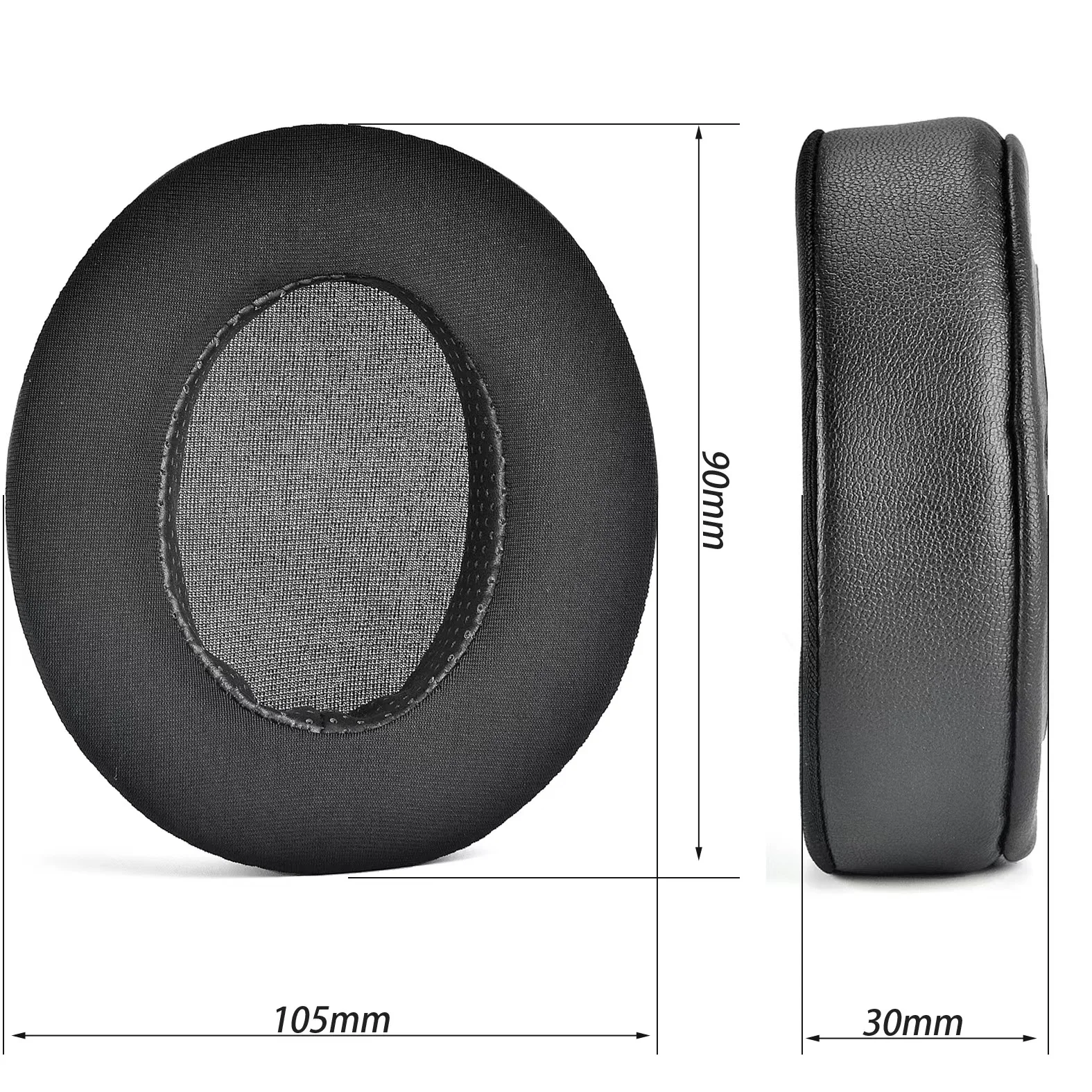 Cooling Gel Hybrid Ear Pads Cushion for BRAINWAVZ HM5 Ear Pads Universal Large Over All Earpads for AKG for Sony ZX700 Headphone
