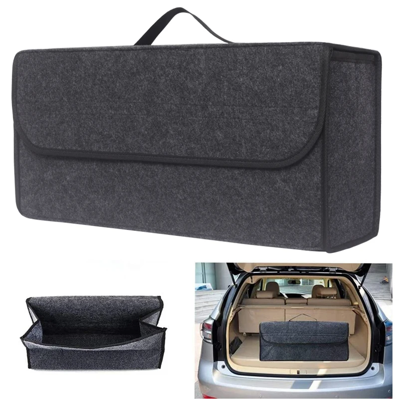 Anti Slip Compartment Boot Storage Organizer Tool Car Storage Bag For autogoods For golf 5 accessori toyota hyundai