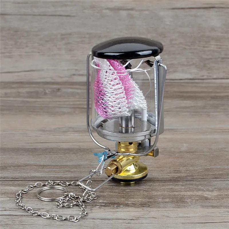 

Outdoor Camping Lantern Tent Lamp Torch Hanging Glass Lamp Gas Lamp Camping Portable Gas Light Camping Equipment