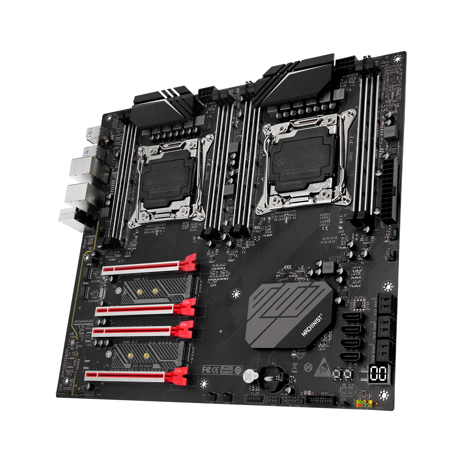 MACHINIST X99 D8 MAX マザーボードデュアル LGA 2011-3