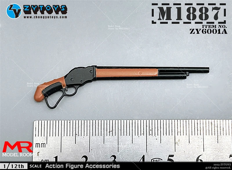 ZYTOYS ZY6001 ZY6002 ZY6003 ZY6008 1/12 Skala MP5 M4 AK47 P90 M1887 Soldat Gun Modell Szene Requisiten Fit 6'' Action Figur Körper – Detail 17
