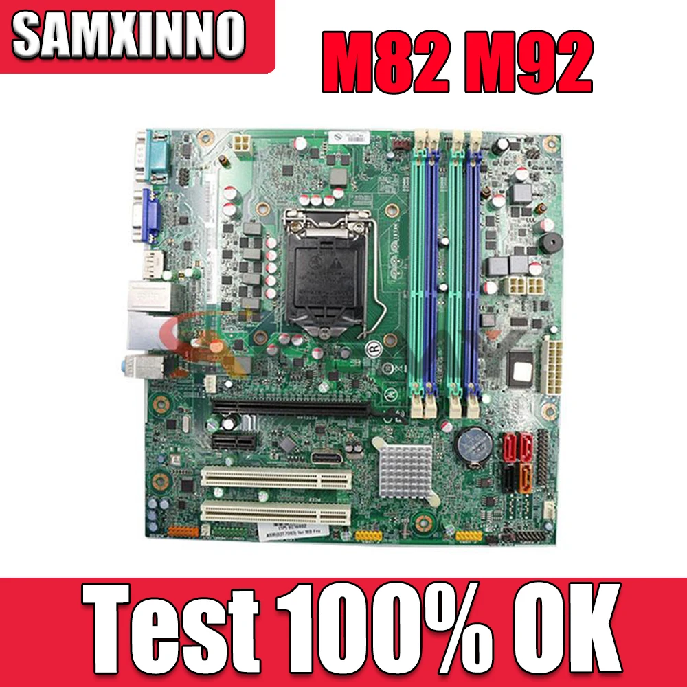 Для Lenovo M82 M92P M92 M6300T M6400T M8400T материнская плата Q75 DDR3 LGA1155 03T8227 IS7XM REV: 1 0 100%