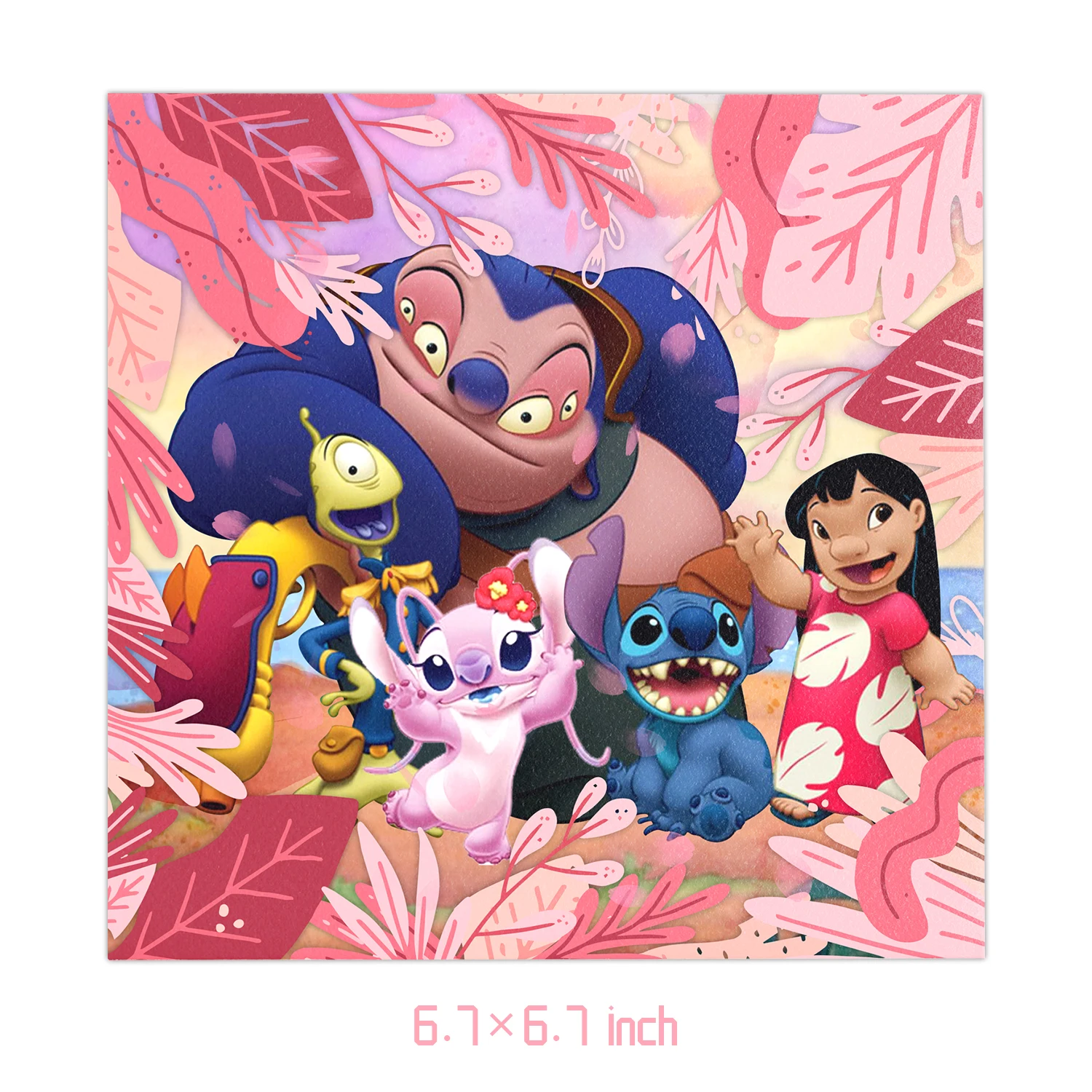 Pink Lilo & Stitch Theme Party Decorations Set Girls Favors Happy Birthday  Banner plate cup napkin ballon10-20peopler ues Party - AliExpress
