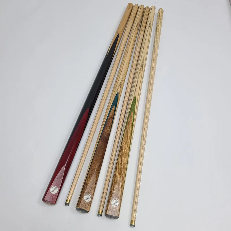 Jassinry handmade Snooker cues 1/2 split brass joint ash shaft about 9.5mm tips Pool cue stick High quality China