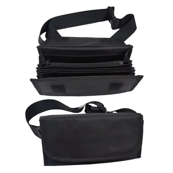 Borsa da cameriere multifunzione Portatile multi-tasca Portafoglio Marsupio per ricevute contanti Banconote Monete Organizzatore Sicuro