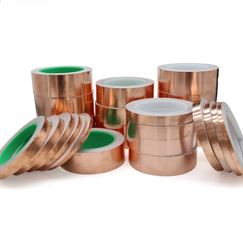 Conductive Adhesive Copper Foil Tape - Various Widths - 20m Roll - Ideal