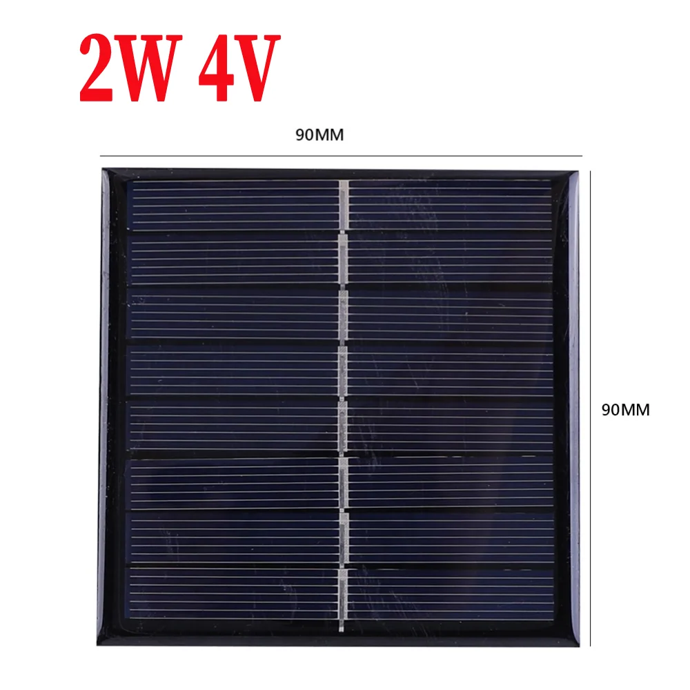 ตัวเลือกสินค้า โซลาร์เซลล์ DIY ชาร์จมือถือ 5V 3W/2W/1.5W